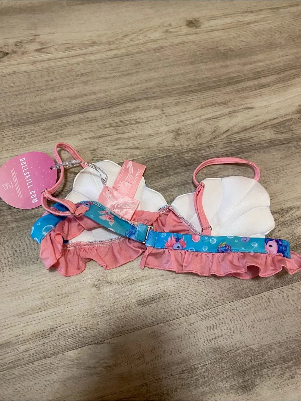 Dolls Kill x My Little Pony RARE aquatic soul mermaid sea ponies bikini- NWT